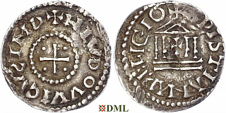 Денье, Каролинги, Louis le Pieux (814-840), Unknown mints, Depeyrot 1179