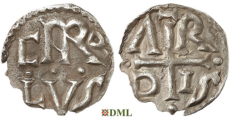 Денье, Каролинги, Charlemagne (768-814), м.д. Arles, Depeyrot 56