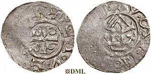 Денарий, Польша, Miecław (1037-1047), м.д. Mazowsze
