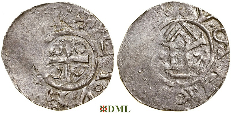 Денарий, Польша, Miecław (1037-1047), м.д. Mazowsze