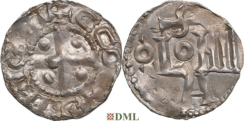 Денарий, Германия, Саксония, Anonymous bishop, м.д. Soest, Dbg. 342