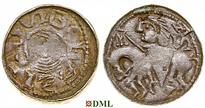 Денарий, Польша, Bolesław II (1058-1080)
