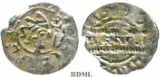 Денарий, Германия, Нижняя Лотарингия, Bruno III (1050-1057), м.д. Leeuwarden, Ilisch 2000, 21.14