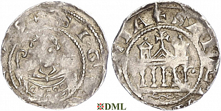Денарий, Германия, Нижняя Лотарингия, Sigewin von Are (1078-1089), м.д. Koln, Dbg. -