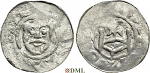 Денарий, Германия, Нижняя Лотарингия, Anonymous bishop, Umkreis von Emden, Dbg. 1311