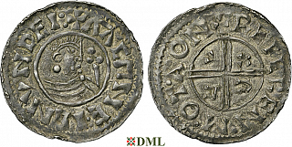 Денарий, Швеция, Olaf Skötkonung (995-1021), м.д. Sigtuna, Malmer -:-