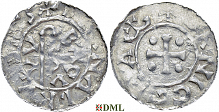 Денарий, Германия, Нижняя Лотарингия, Bernold (1040-1054), м.д. Groningen, Ilisch 2000, 18.3