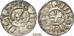 Денарий, Каролинги, Louis IV d''Outremer (936-954)