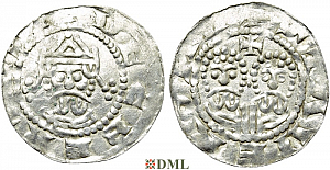 Денарий, Германия, Нижняя Лотарингия, Gf. Egbert II (1068-1090), м.д. Stavoren, Ilisch 2000, 22.1