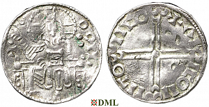 Денарий, Дания, Sven Estridsen (1047-1075), м.д. Lund, Hbg. 6