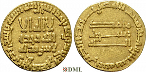 Динар, Аббасиды, халиф al-Mahdi (775—785), 160 г.х. 