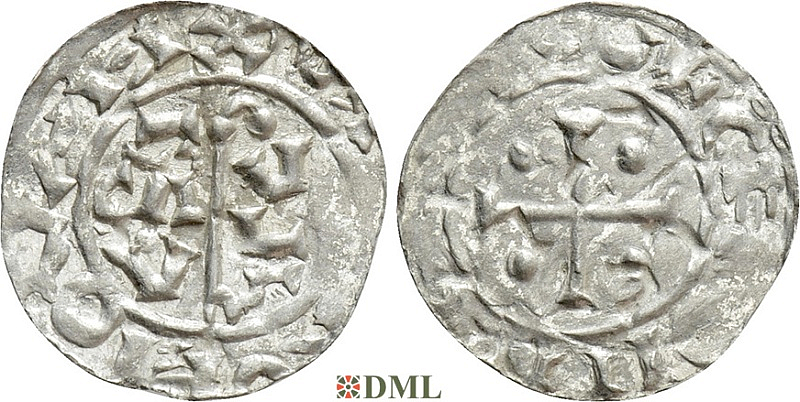 Денарий, Германия, Нижняя Лотарингия, B. Bernold (1040-1054), м.д. Groningen, Ilisch 2000 18.3