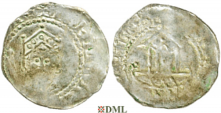 Денарий, Германия, Франкония, Kg. Heinrich III (1039-1046), м.д. Speyer, Dbg. 830