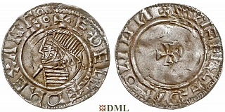 Денарий, Англия, Æthelred II (978-1016), м.д. ?, монетарий ?, North 777