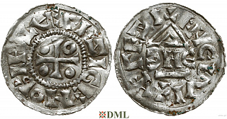 Денарий, Чехия, Богемия, Jaromir (1003-1034), м.д. Prague, Šmerda 1996, 99d