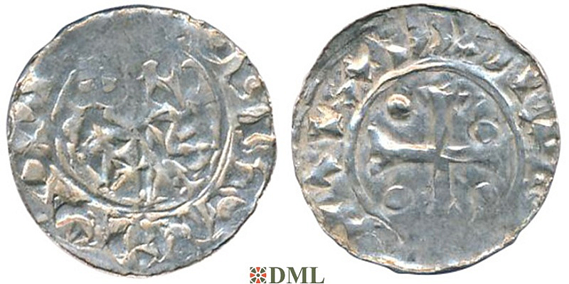 Денарий, Германия, Нижняя Лотарингия, B. Bernold (1040-1054), м.д. Groningen, Ilisch 2000 18.3