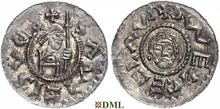 Денарий, Чехия, Богемия, Břetislav II (1092-1110), Šmerda 1996, 166