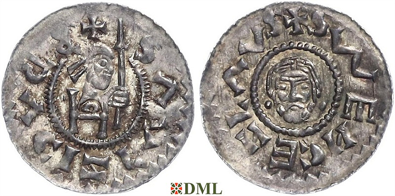 Денарий, Чехия, Богемия, Břetislav II (1092-1110), Šmerda 1996, 166
