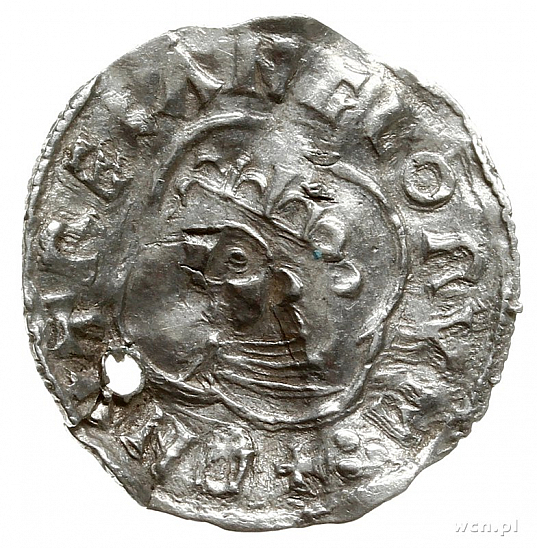 Денарий, Швеция, Imitation of a quatrefoil / long cross denarius” of Aethelred II
