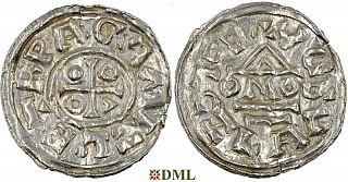 Денарий, Чехия, Boleslav III (999-1002, 1003), м.д. Prague, Šmerda 1996, 72a