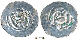 Денарий, Германия, Нижняя Лотарингия, Anonymous bishop, м.д. Umkreis von Emden 