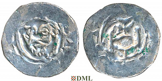 Денарий, Германия, Нижняя Лотарингия, Anonymous bishop, м.д. Umkreis von Emden 