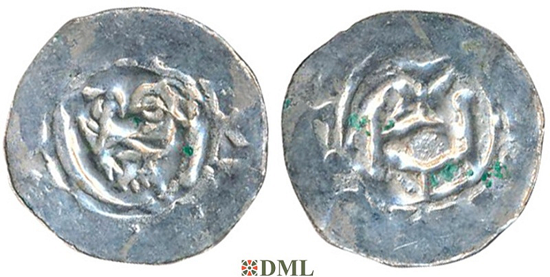 Денарий, Германия, Нижняя Лотарингия, Anonymous bishop, м.д. Umkreis von Emden 