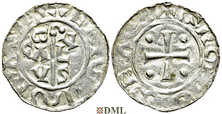 Денарий, Германия, Нижняя Лотарингия, B. Bernold (1040-1054), м.д. Groningen, Ilisch 2000 18.3