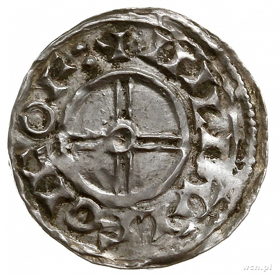 Денарий, Англия, Knut (1016-1035), м.д. York, монетарий Hildulfr, North 790