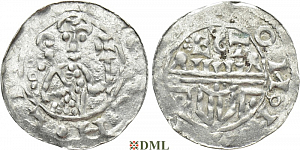 Денарий, Германия, Нижняя Лотарингия, Wilhelm (B.) (1054-1076), м.д. Utrecht