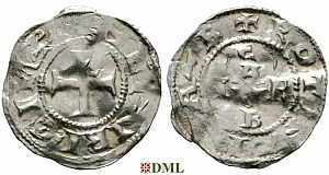 Денарий, Германия, Саксония, Ruthard von Corvey (1046-1050), м.д. Corvey, Dbg. 735