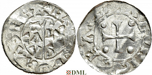 Денарий, Германия, Нижняя Лотарингия, B. Bernold (1040-1054), м.д. Groningen, Ilisch 2000 18.3