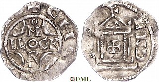 Денарий, Германия, Верхняя Лотарингия, Konrad II (1027-1039), Pilgrim (1027-1036), м.д. Andernach, Dbg. 451