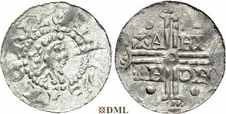 Денарий, Германия, Нижняя Лотарингия, Hermann (1020-1051), м.д. Emden, Dbg. 772