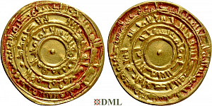 Динар, Фатимиды, халиф al-Mu'izz li-Din Allah (953-975)