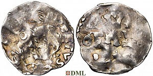 Денарий, Германия, Нижняя Лотарингия, Theoduin (1048-1075), м.д. Vise, Ilisch 2014. 38.4