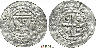 Денарий, Германия, Нижняя Лотарингия, Hermann (1059-1074), м.д. Jever, Dbg. 595