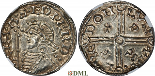 Денарий Англия, Edward III (1042-1066), м.д. London, монетарий Wulfred, North 