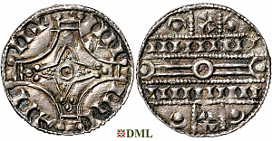 Денарий, Дания, Sven Estridsen (1047-1075), м.д. Roskilde, Hbg. 36