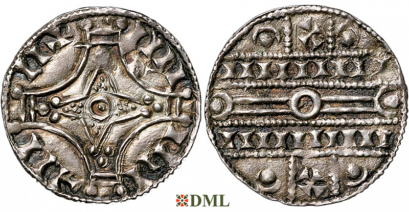 Денарий, Дания, Sven Estridsen (1047-1075), м.д. Roskilde, Hbg. 36