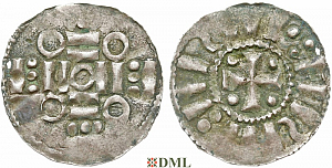 Денарий, Германия, Нижняя Лотарингия, Anonymous bishop, unknown mints, Ilisch 2000, 20.8