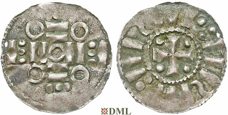 Денарий, Германия, Нижняя Лотарингия, Anonymous bishop, unknown mints, Ilisch 2000, 20.8