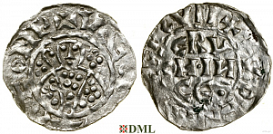 Денарий, Германия, Нижняя Лотарингия, Bernold (1040-1054), м.д. Groningen, Ilisch 2000 18.1
