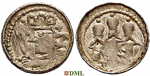 Денарий, Польша, Bolesław II (1058-1080)