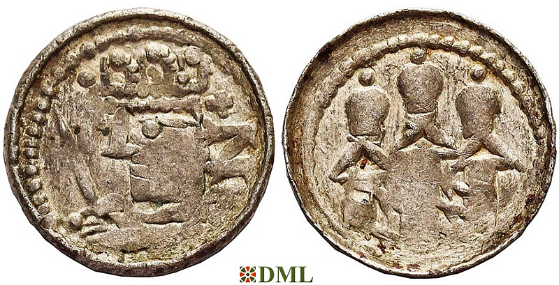 Денарий, Польша, Bolesław II (1058-1080)