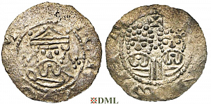 Денарий, Германия, Нижняя Лотарингия, Gf. Egbert II (1068-1090), м.д. Emnighem