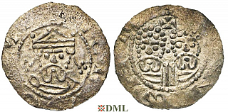 Денарий, Германия, Нижняя Лотарингия, Gf. Egbert II (1068-1090), м.д. Emnighem