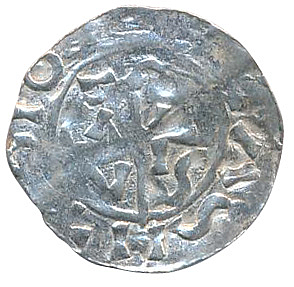 Денарий, Германия, Нижняя Лотарингия, B. Bernold (1040-1054), м.д. Groningen, Ilisch 2000 18.3