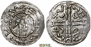 Денарий, Моравия, Břetislav I  (1019-1034), Šmerda 310b