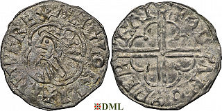 Денарий, Англия, Cnut  (1016-1035), м.д. Wareham, монетарий Oda, North 781